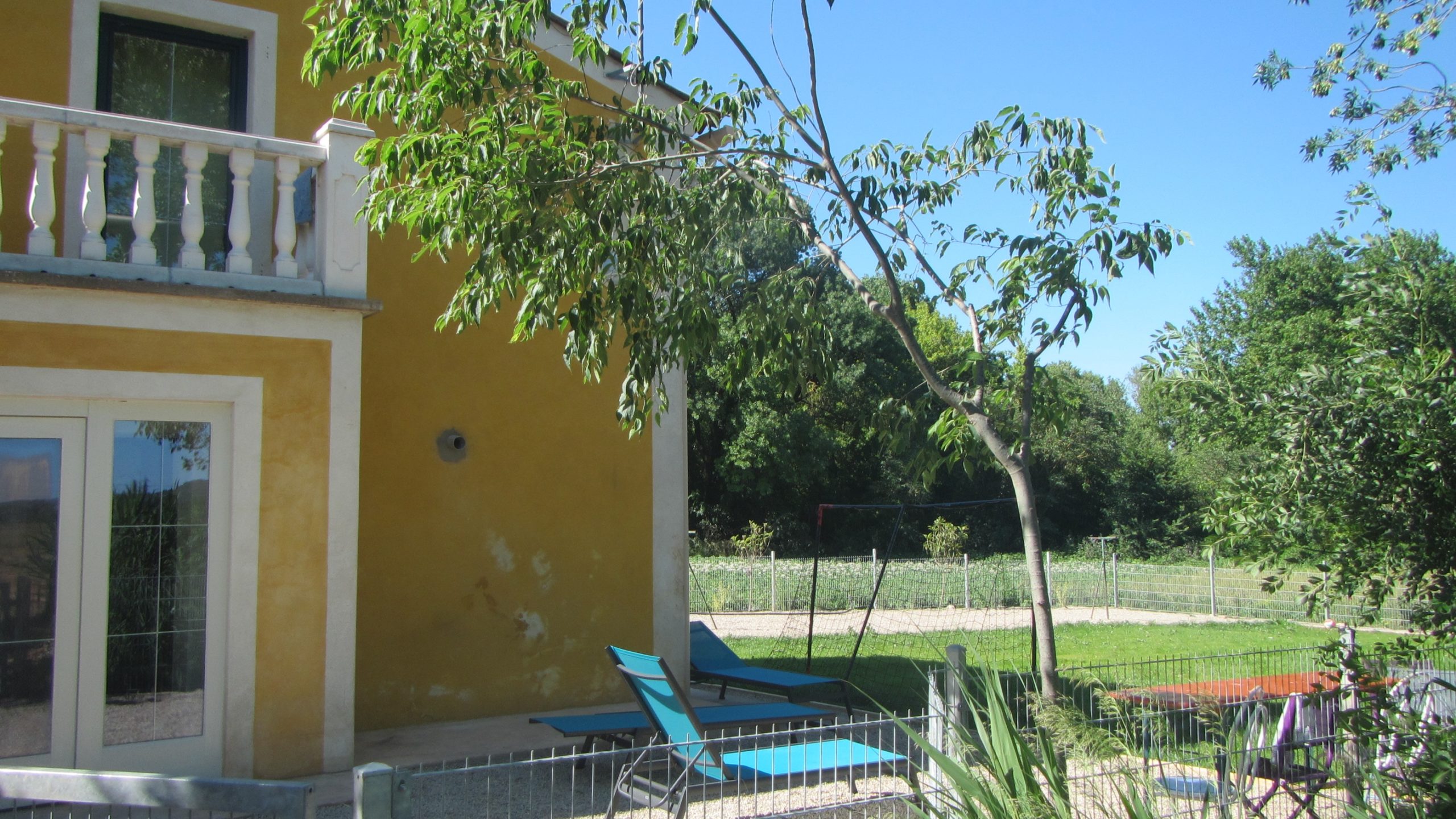 maison abricot et orange