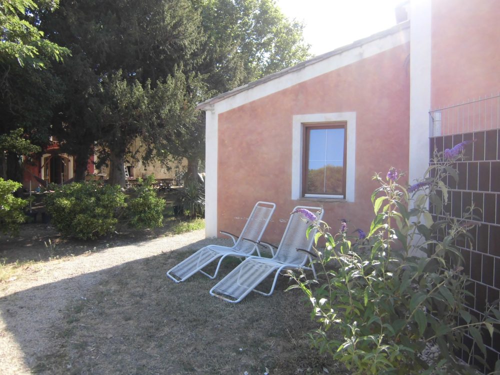 maison abricot et orange